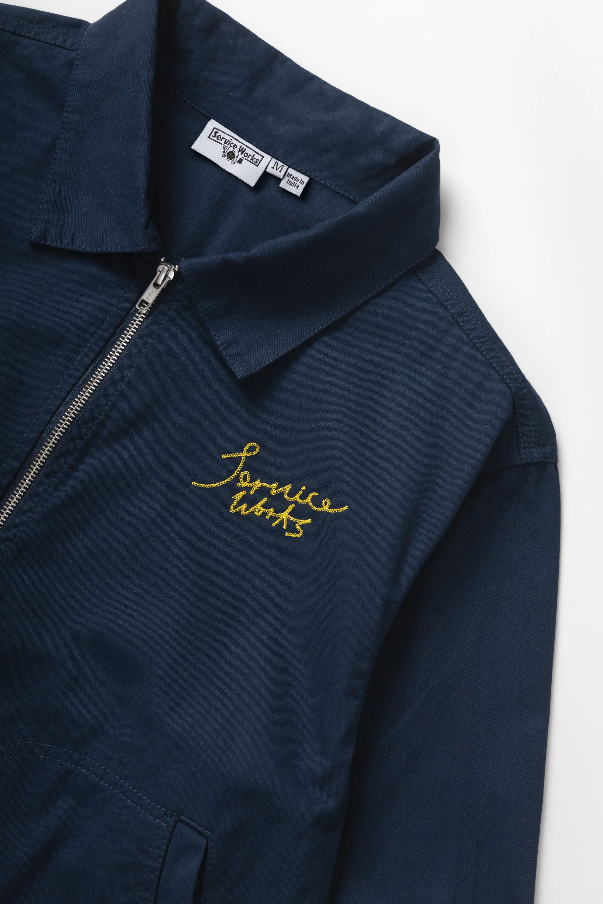 Twill Work Jacket - Dark Navy - Image 4