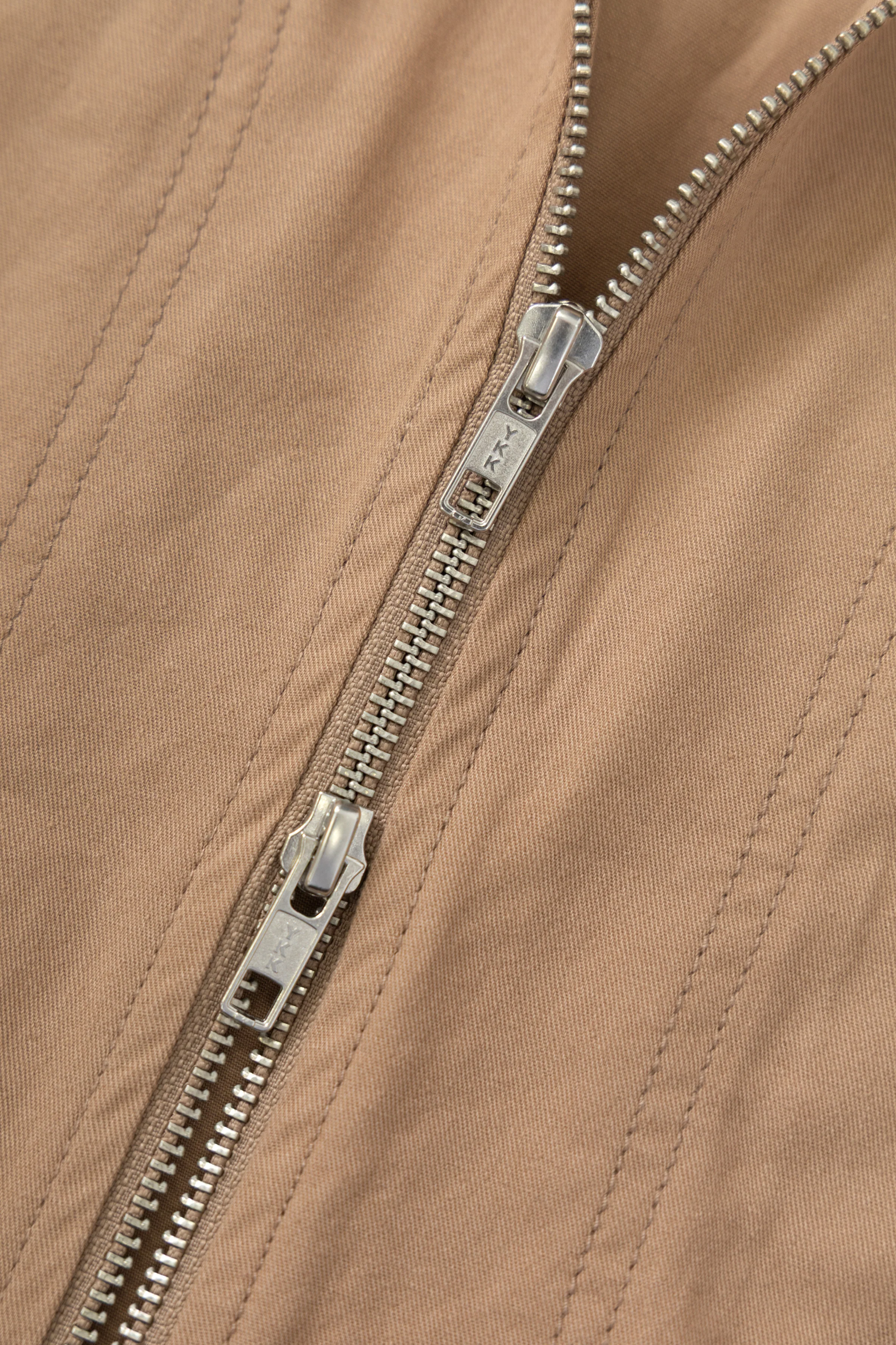 Twill Work Jacket - Mushroom - Image 8