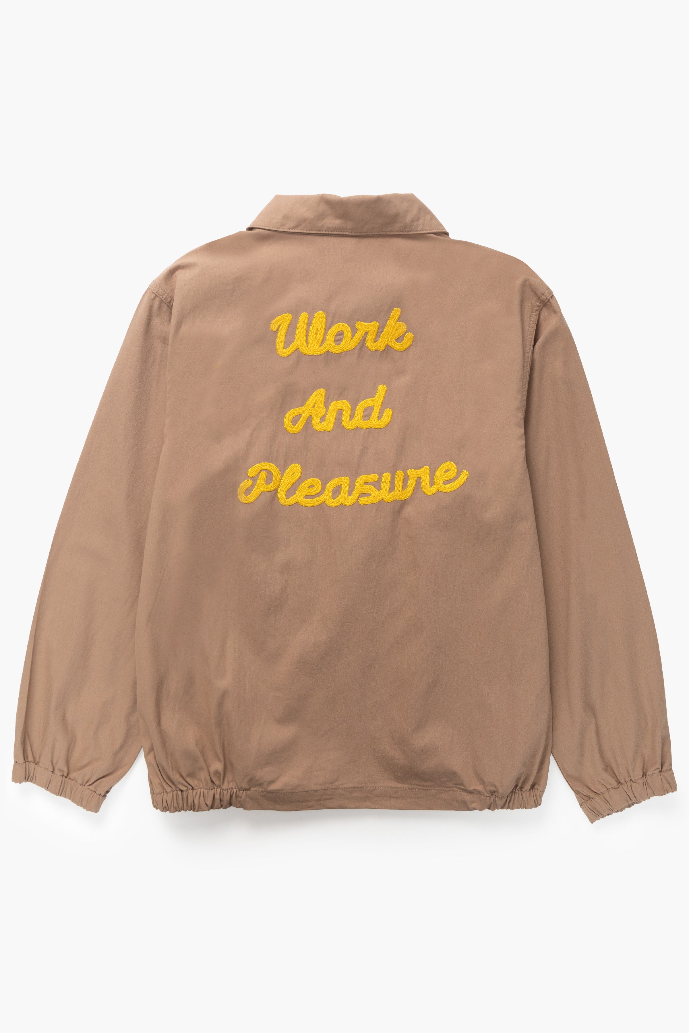 Twill Work Jacket - Mushroom - Image 9