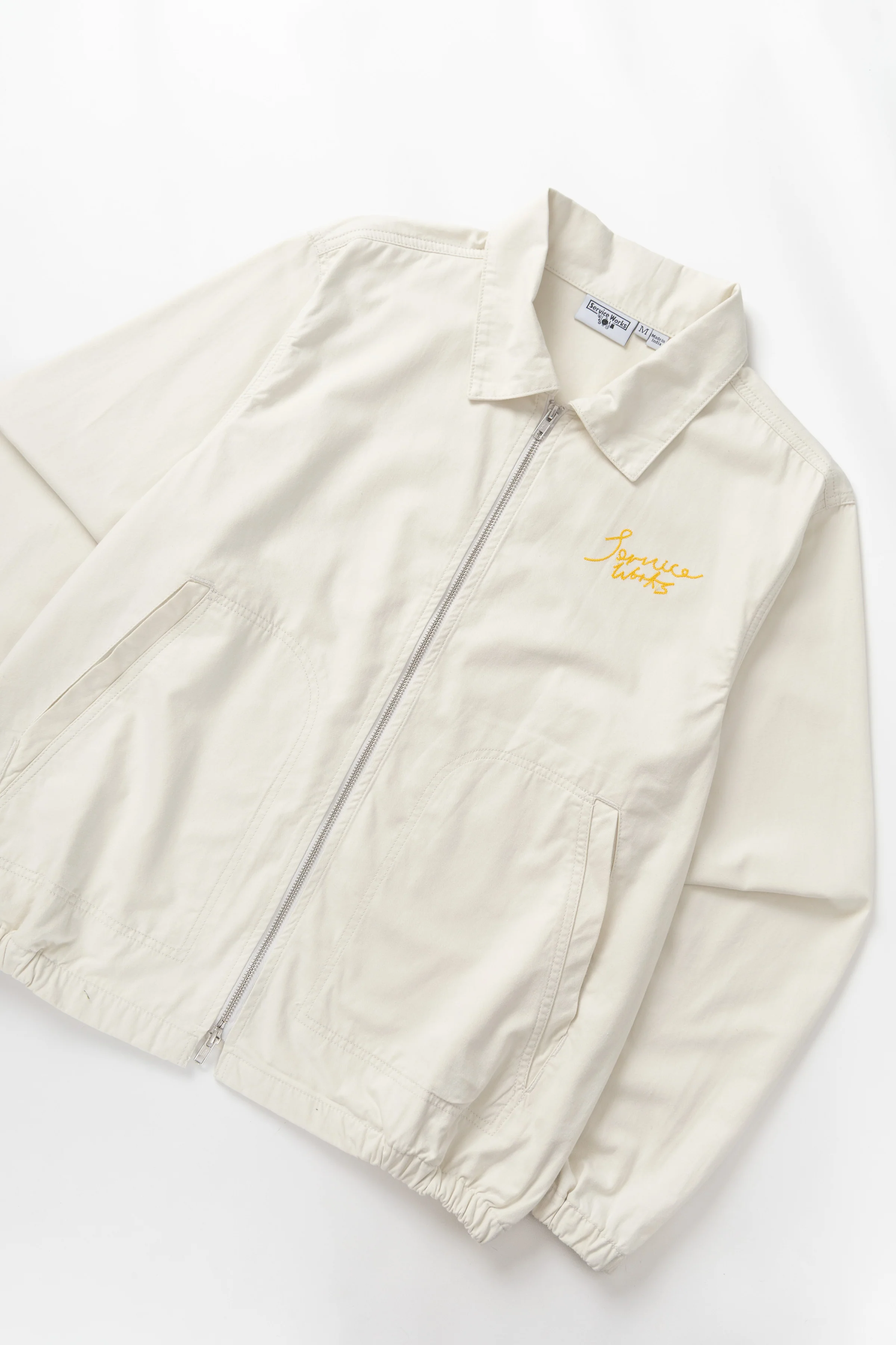 Twill Work Jacket - Off-White - Image 3