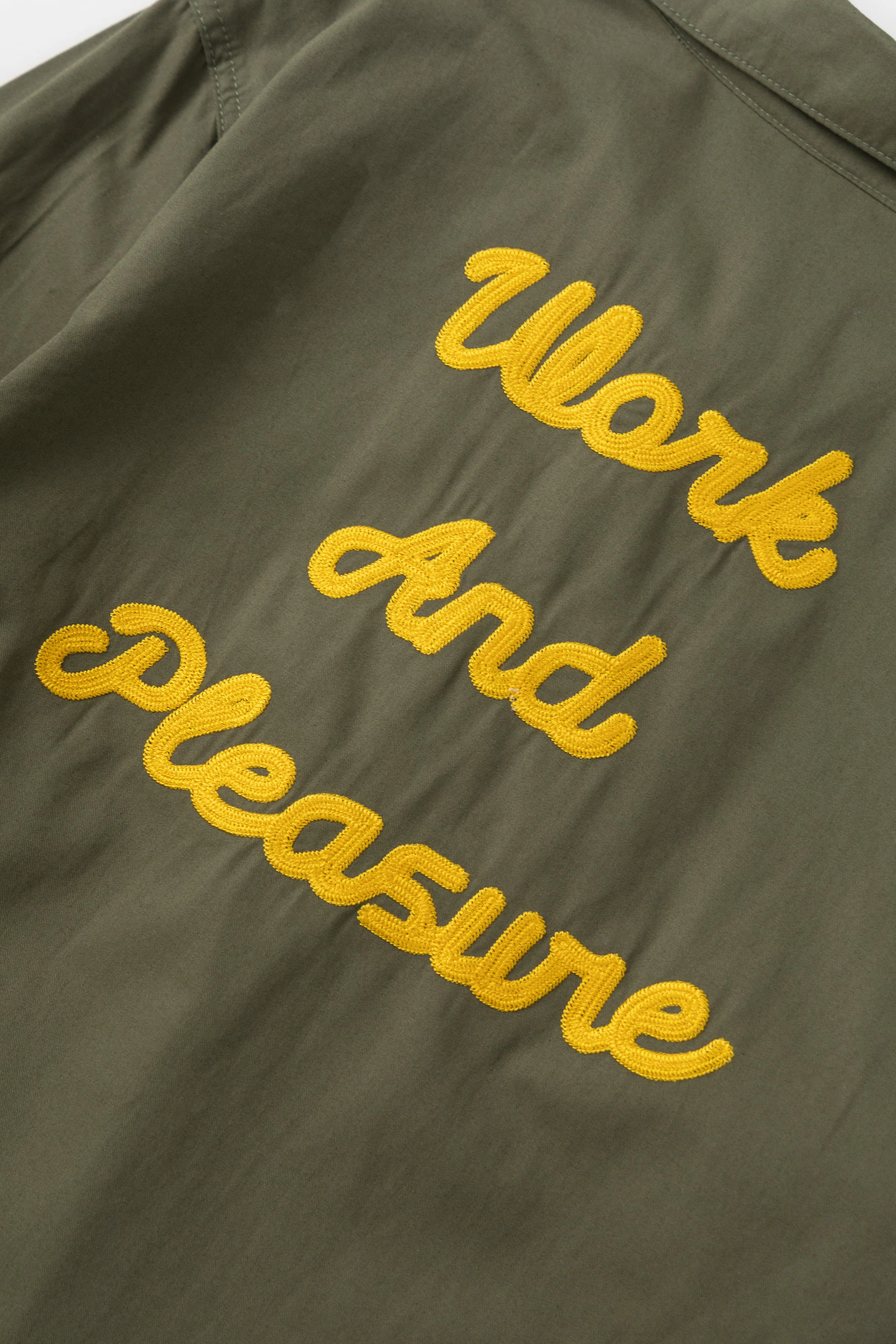 Twill Work Jacket - Olive - Image 2