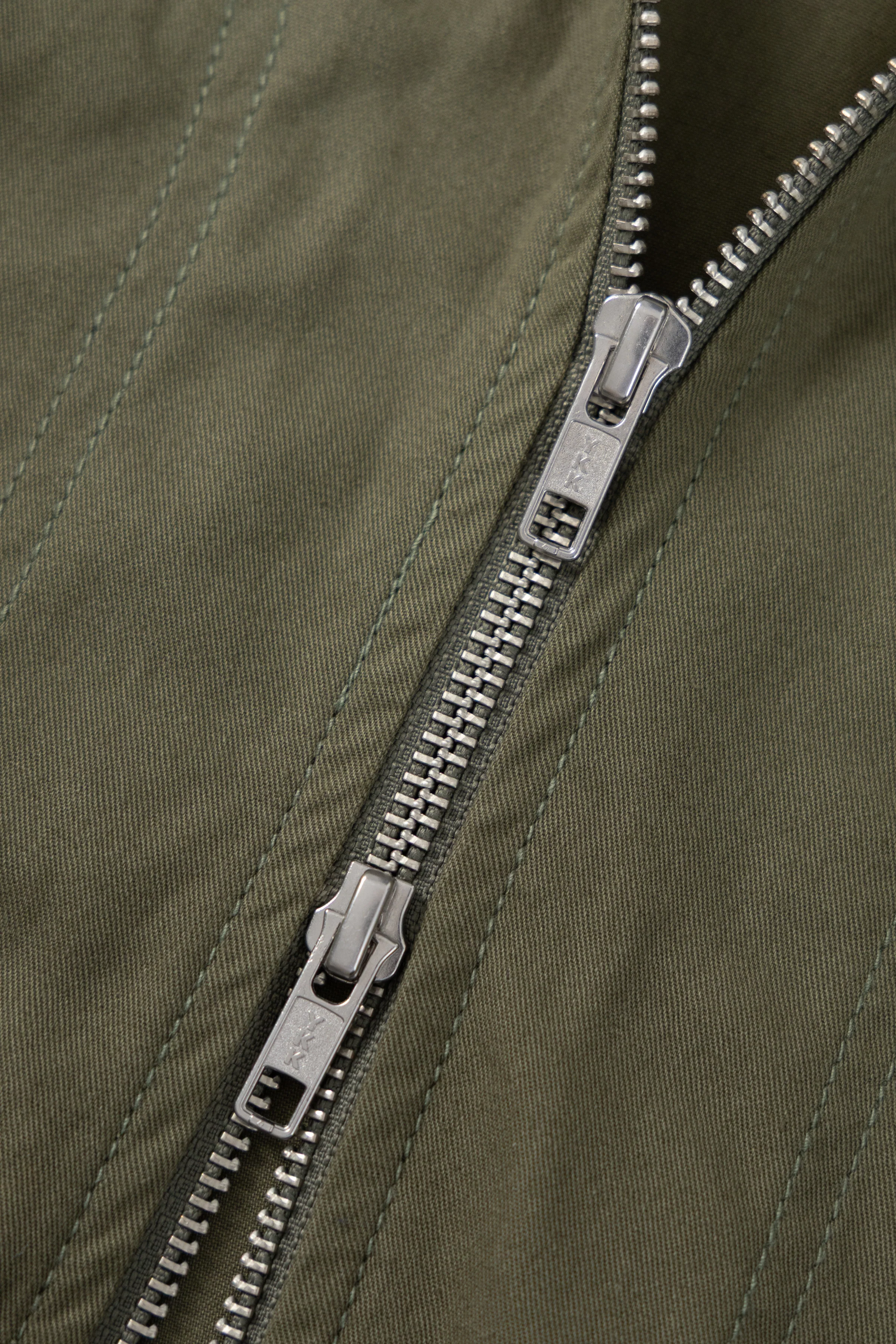 Twill Work Jacket - Olive - Image 6