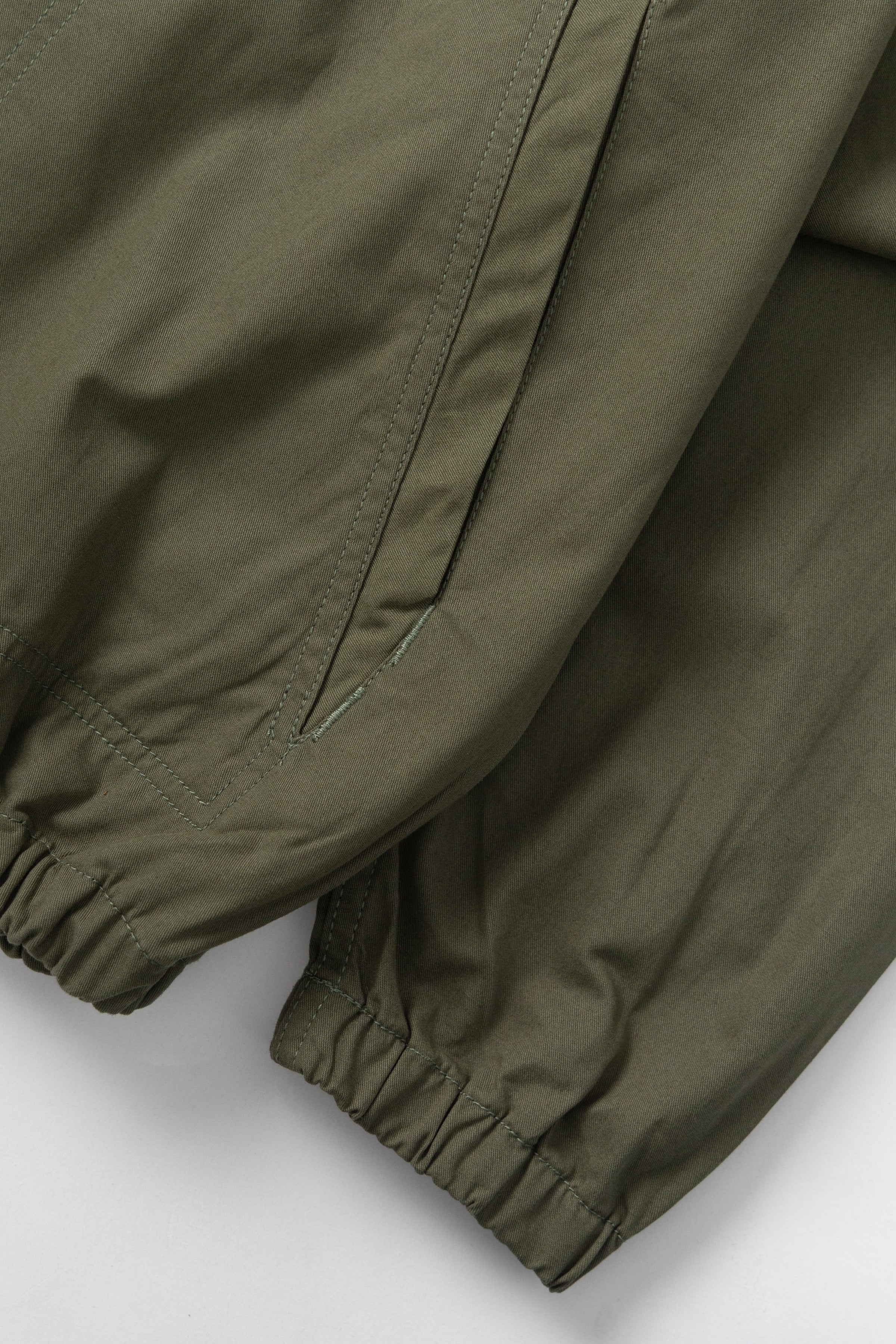 Twill Work Jacket - Olive - Image 7