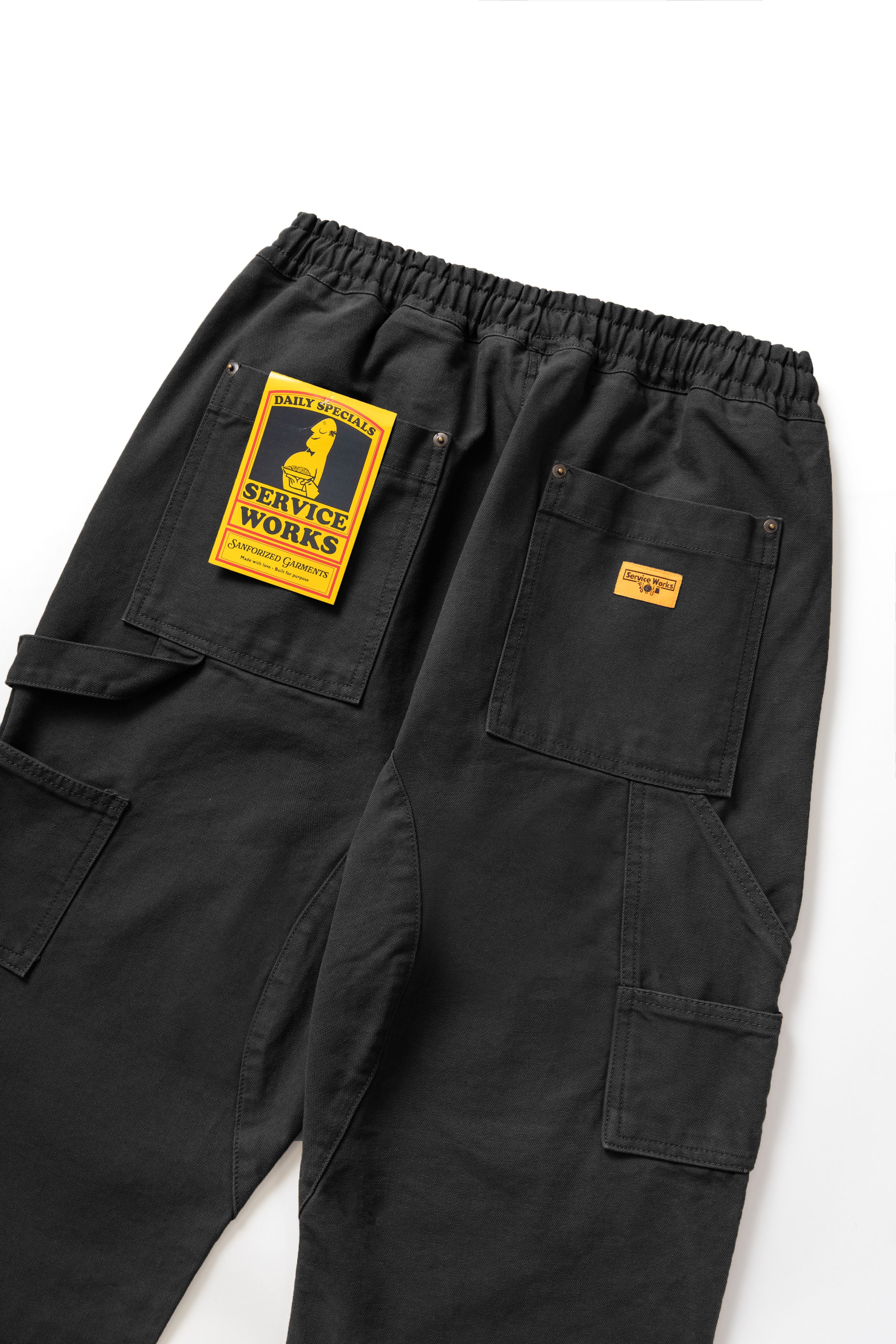 Utility Chef Pants - Black - Image 4