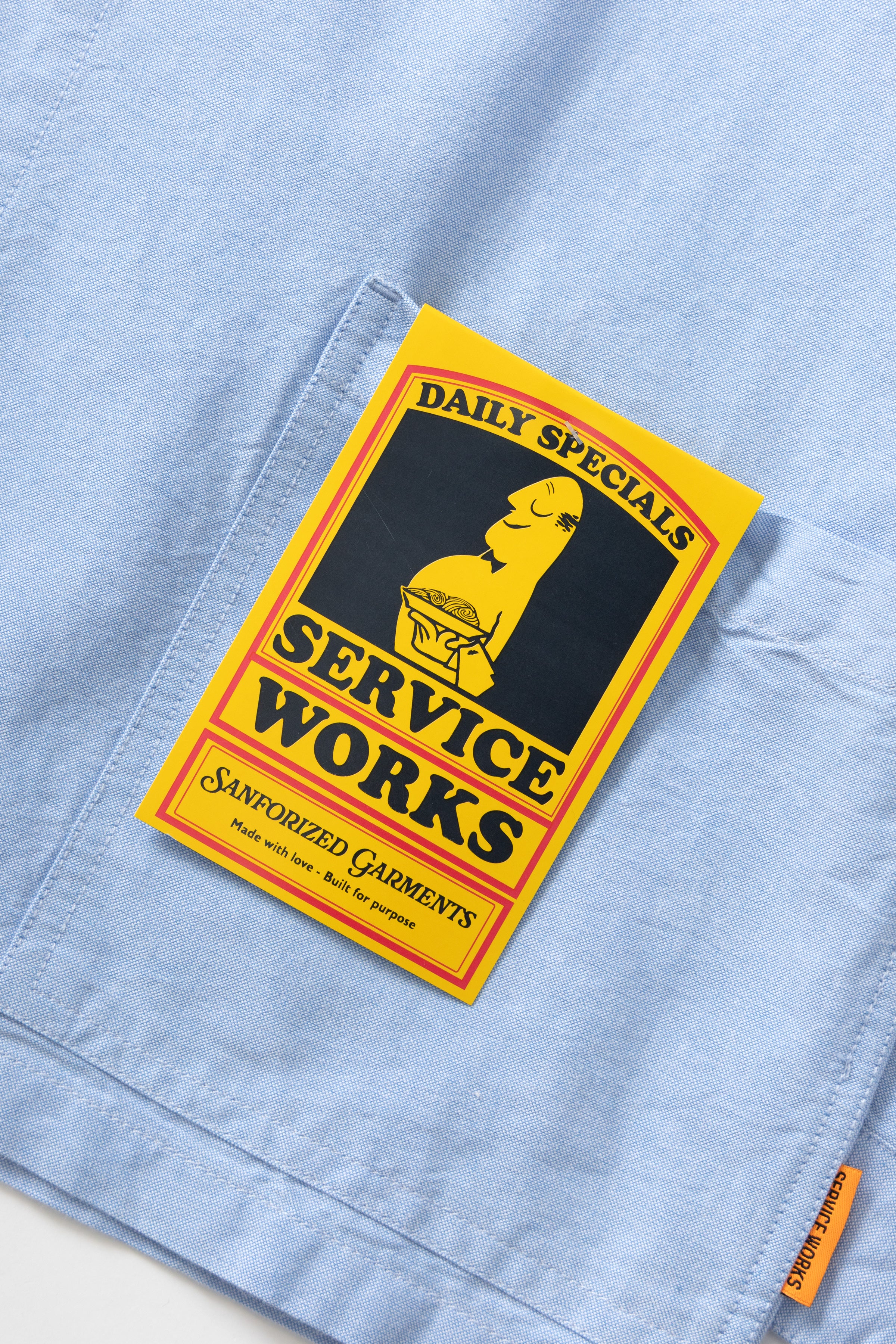 Waiter Shirt - Oxford Blue - Image 3