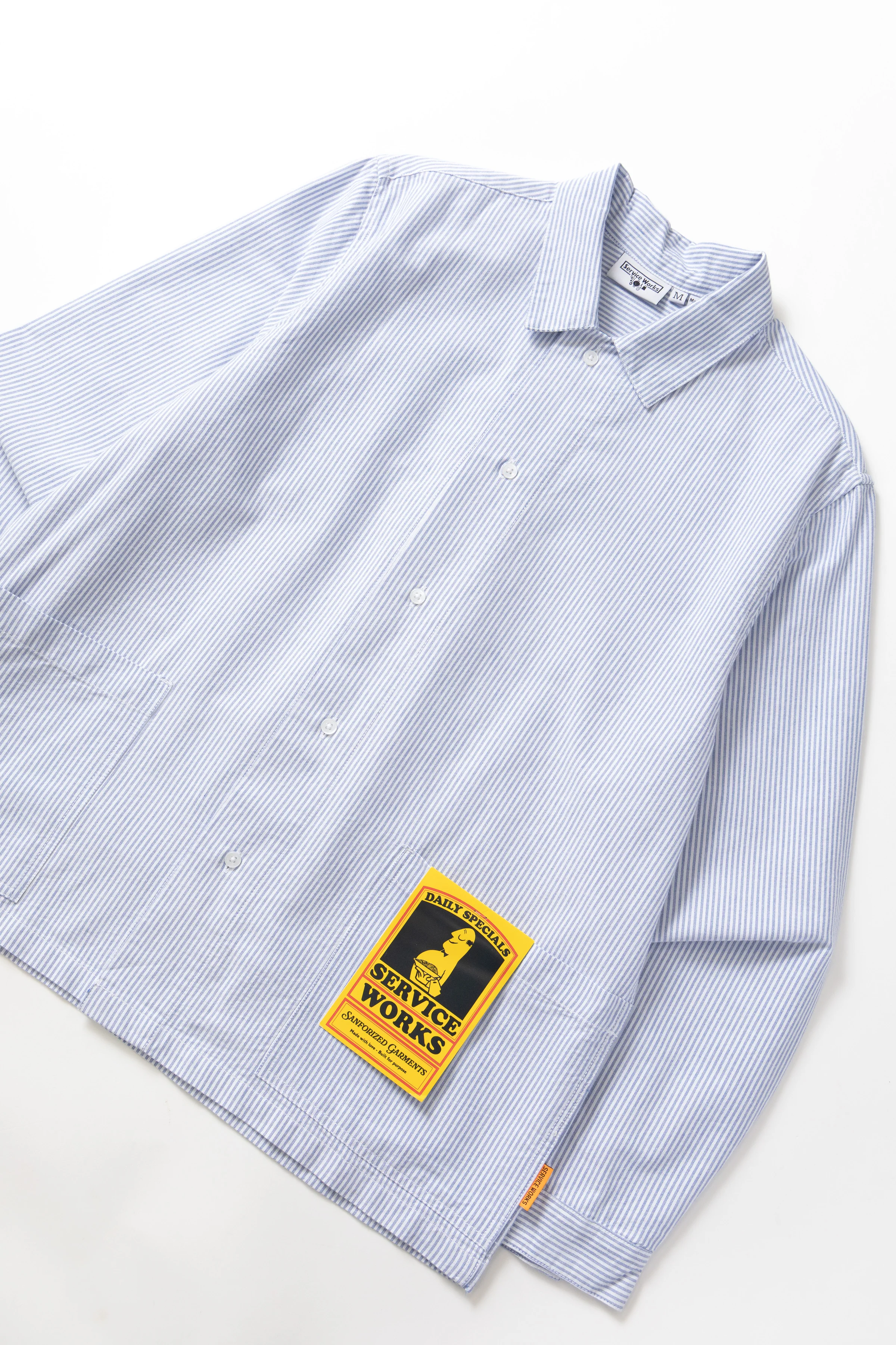 Waiter Shirt - Oxford Blue Stripe - Image 2