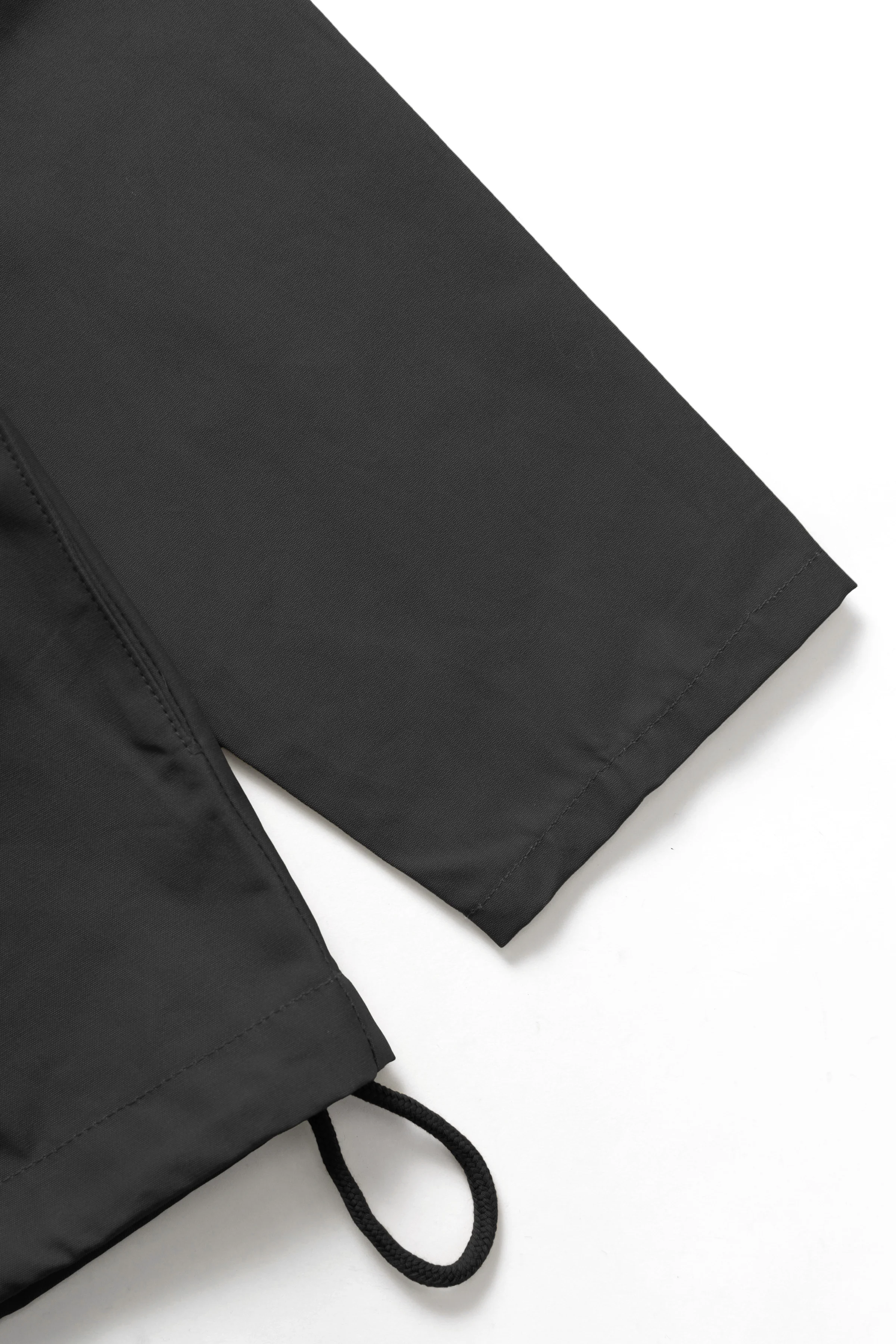 Waxed Cotton Allotment Parka - Black - Image 5