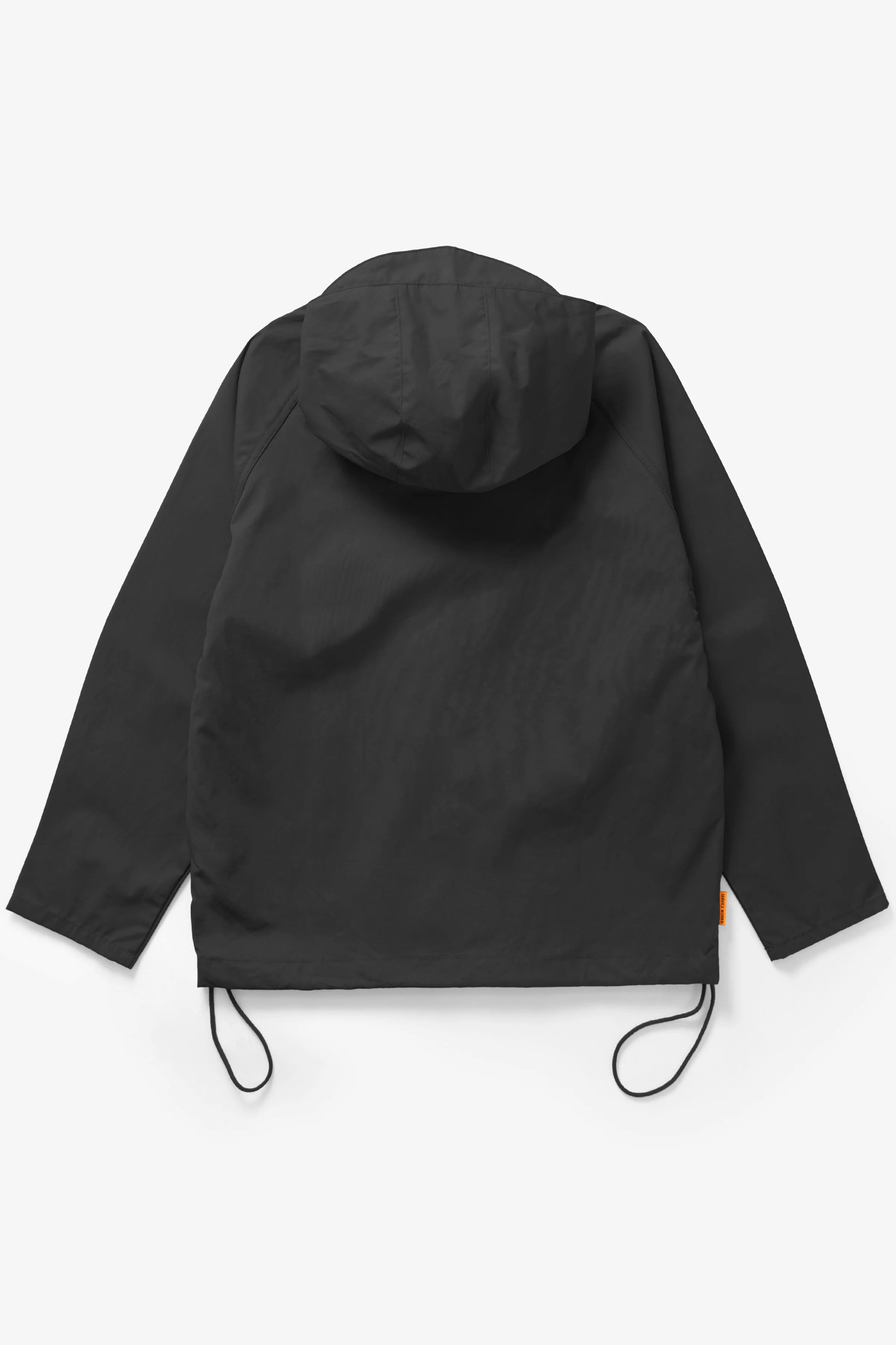 Waxed Cotton Allotment Parka - Black - Image 7