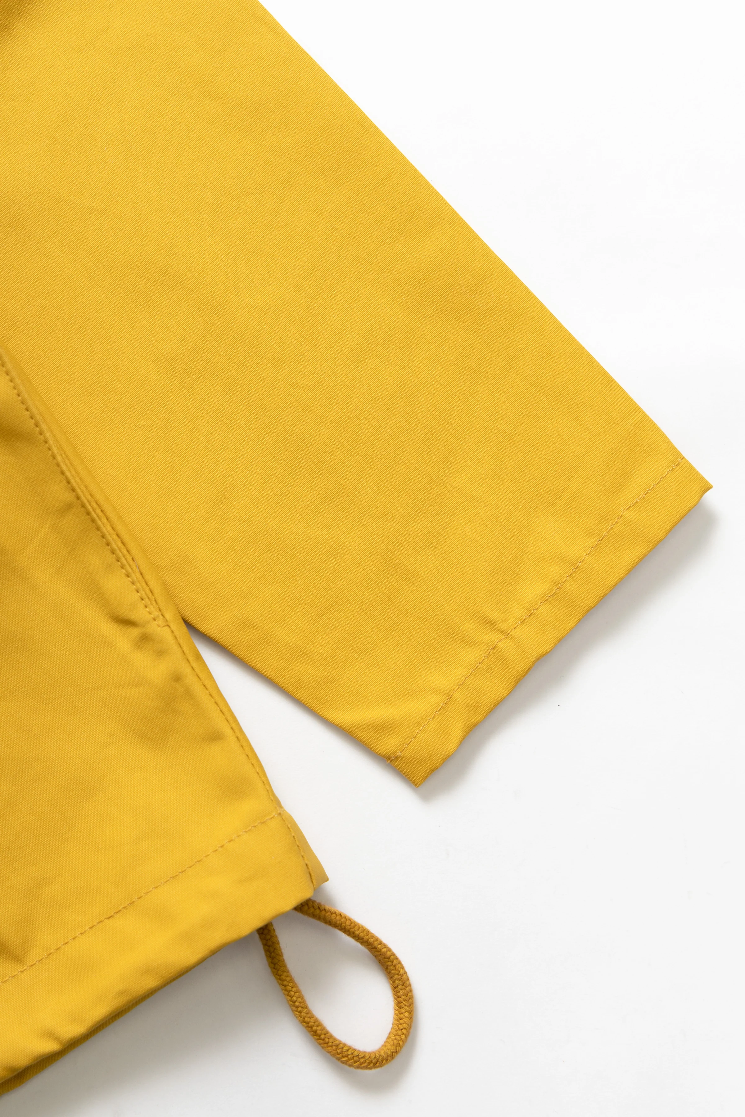 Waxed Cotton Allotment Parka - Ochre - Image 5