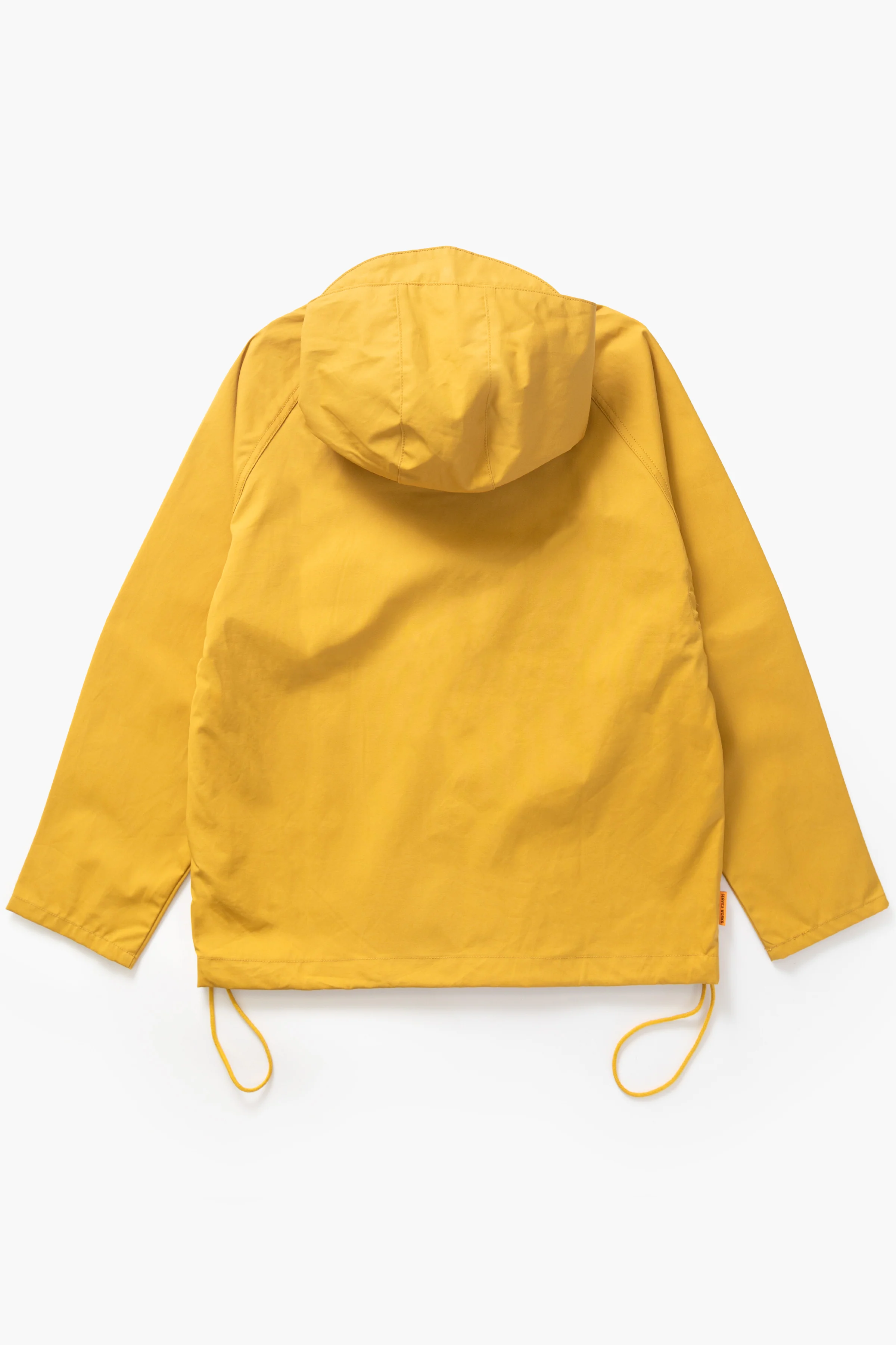 Waxed Cotton Allotment Parka - Ochre - Image 7