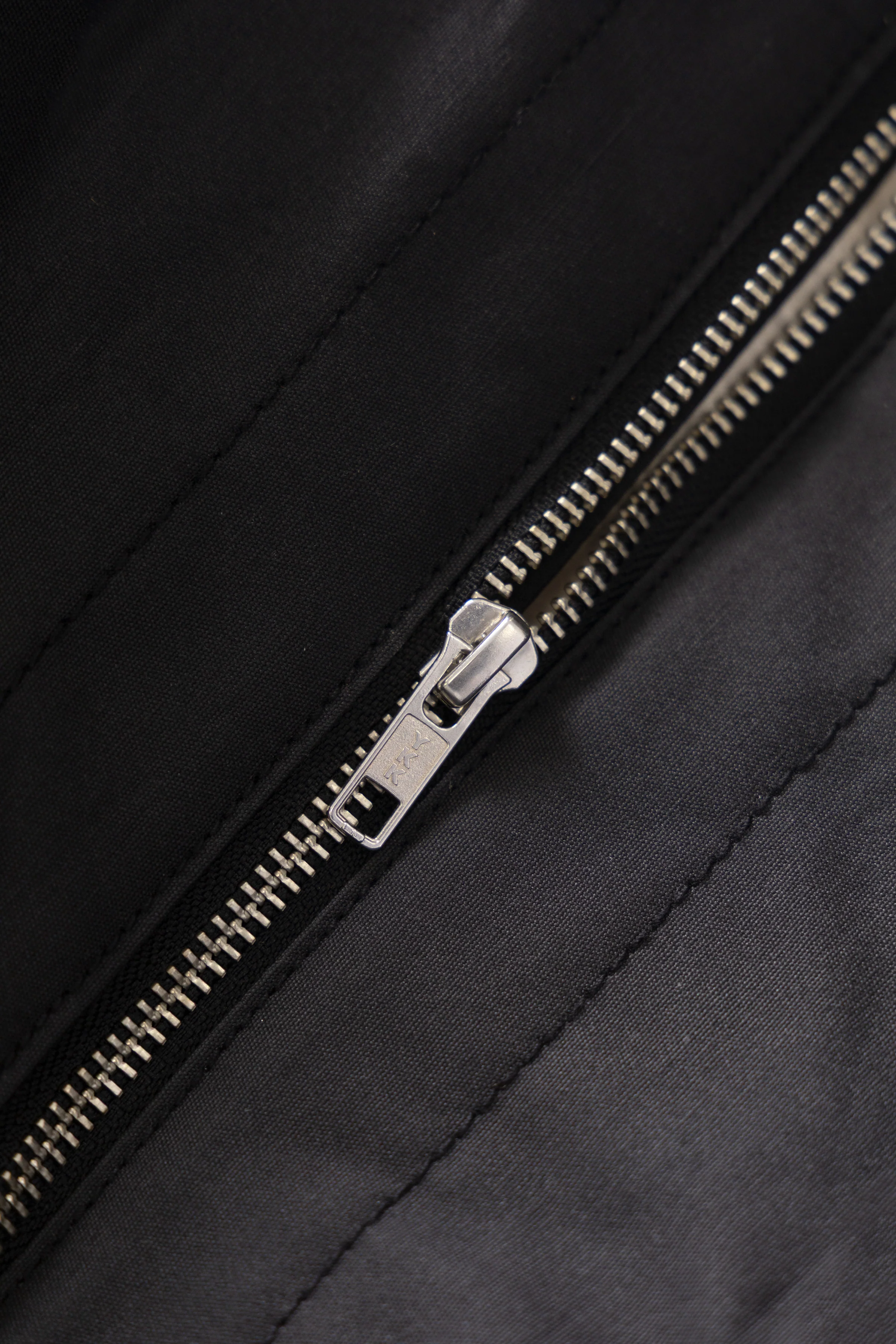 Waxed Cotton Tote Bag - Black - Image 4