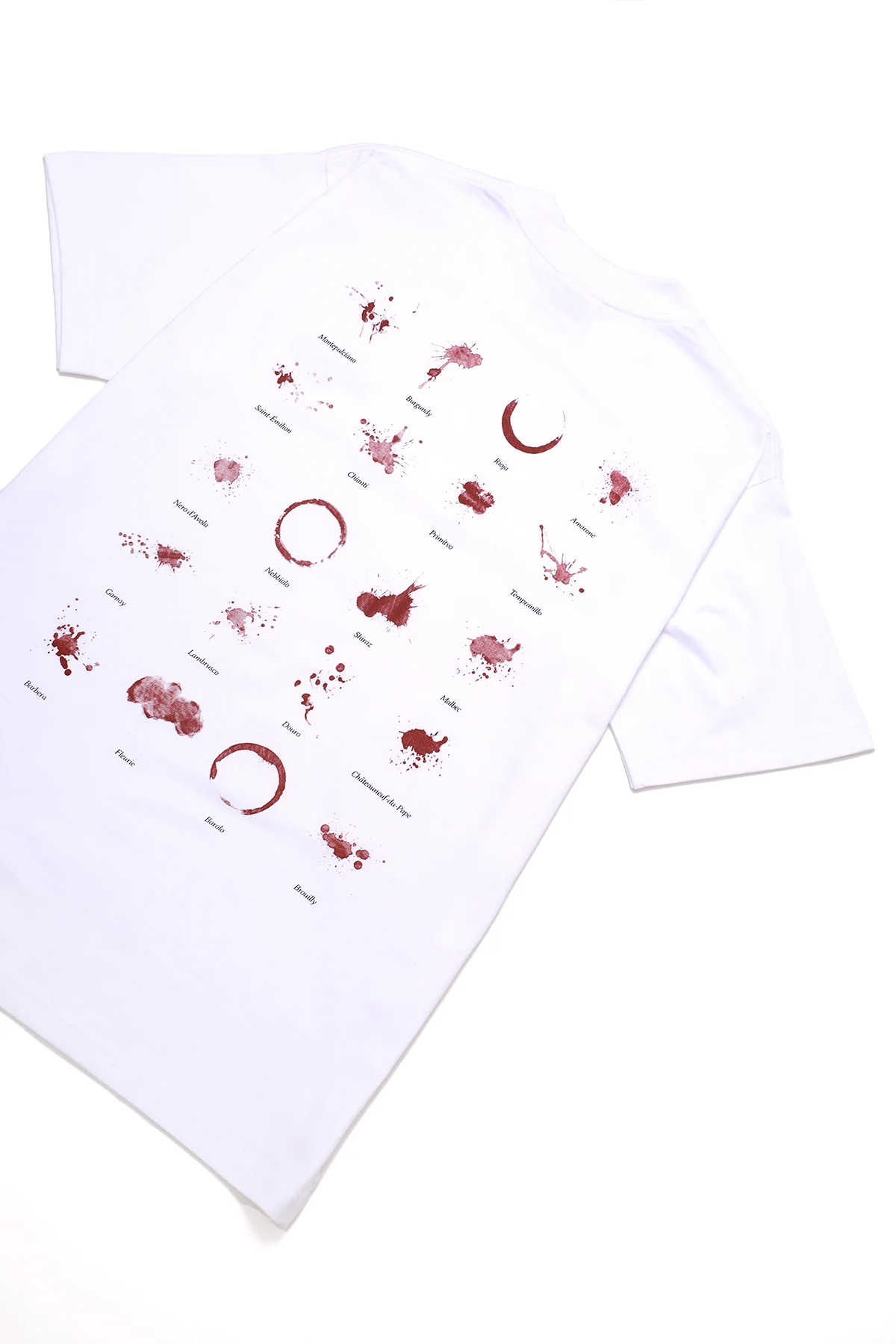 Wine Spill Tee - White - Image 3