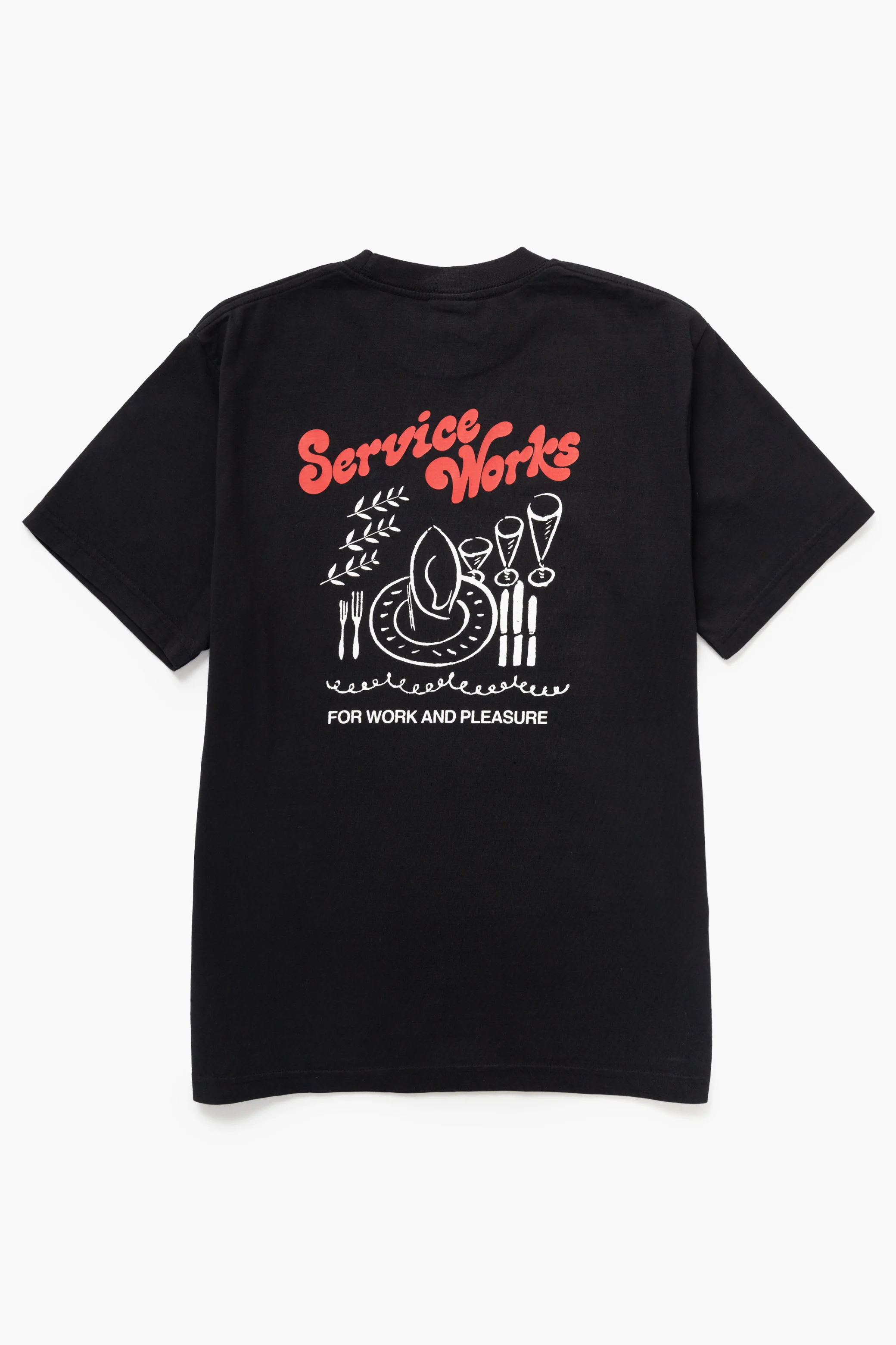 Work + Pleasure Tee - Black - Image 2
