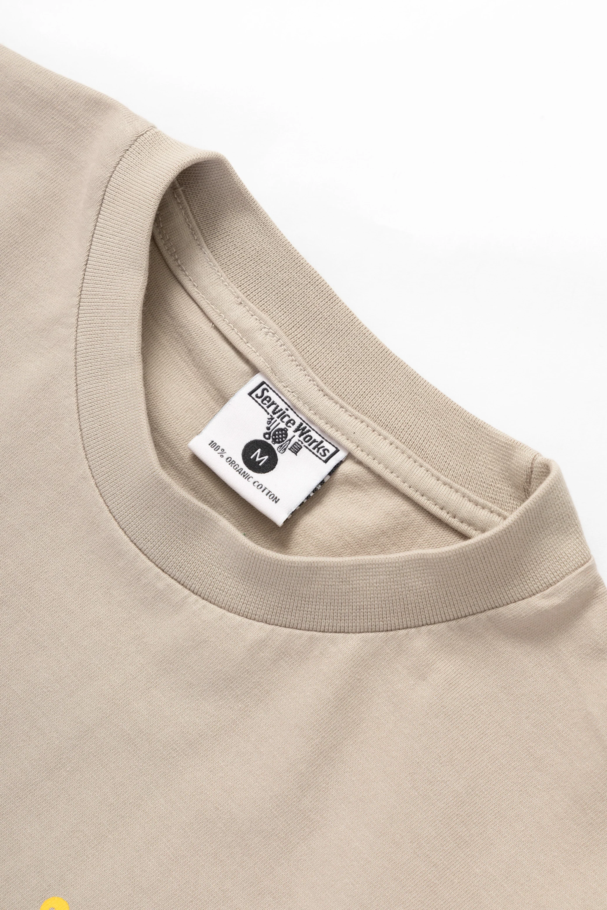 Work + Pleasure Tee - Stone - Image 5