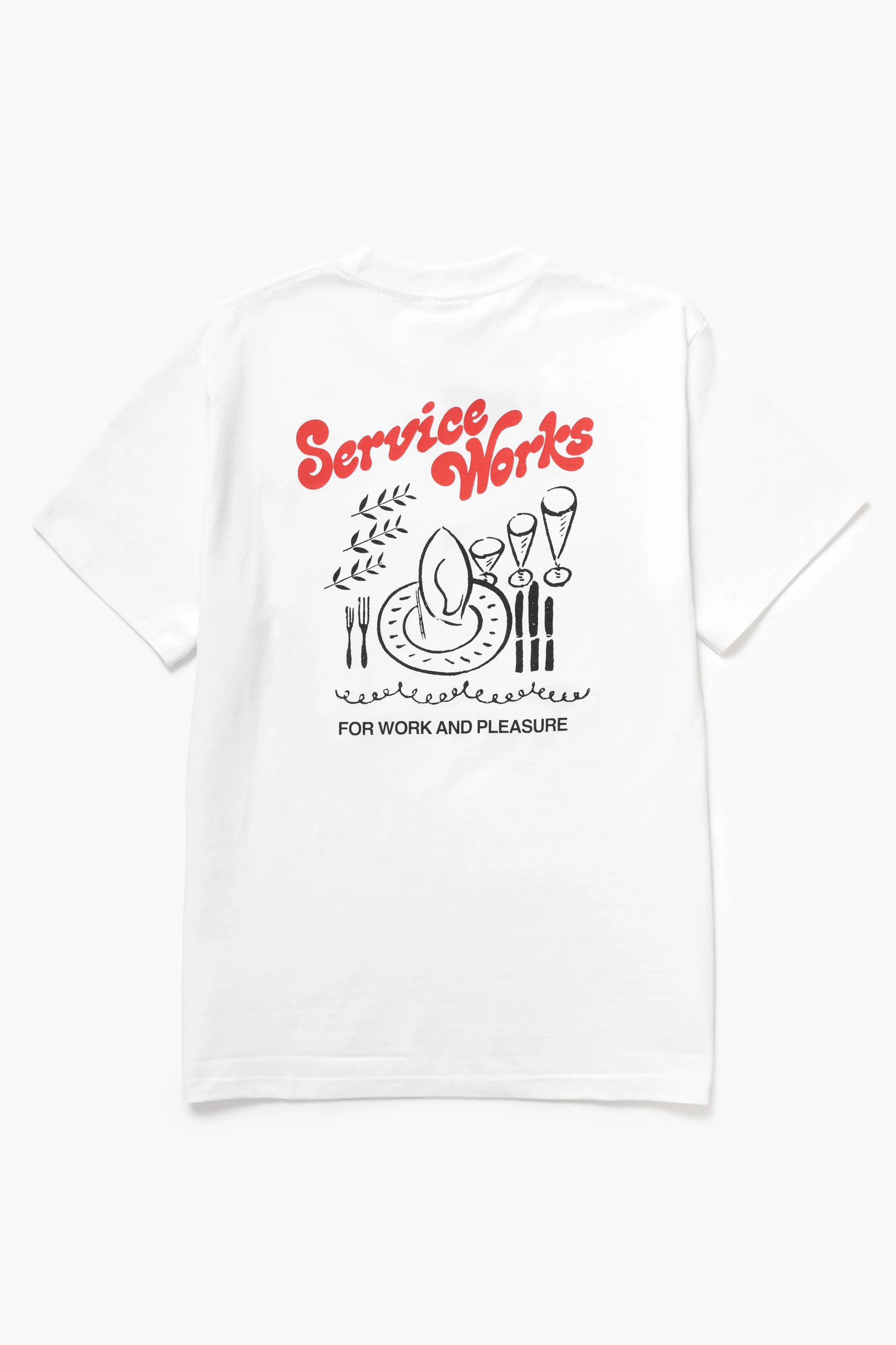 Work + Pleasure Tee - White - Image 2