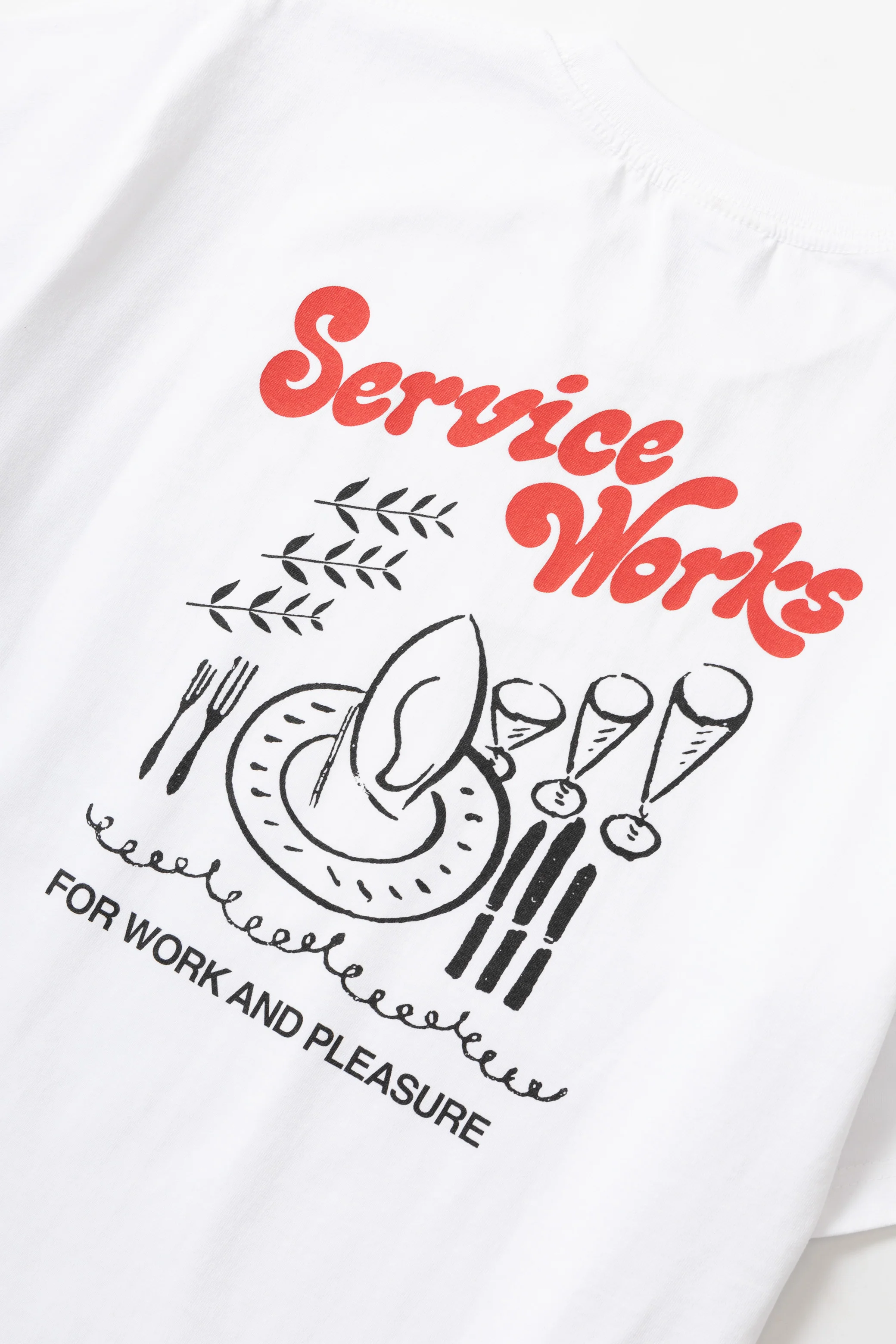 Work + Pleasure Tee - White - Image 7