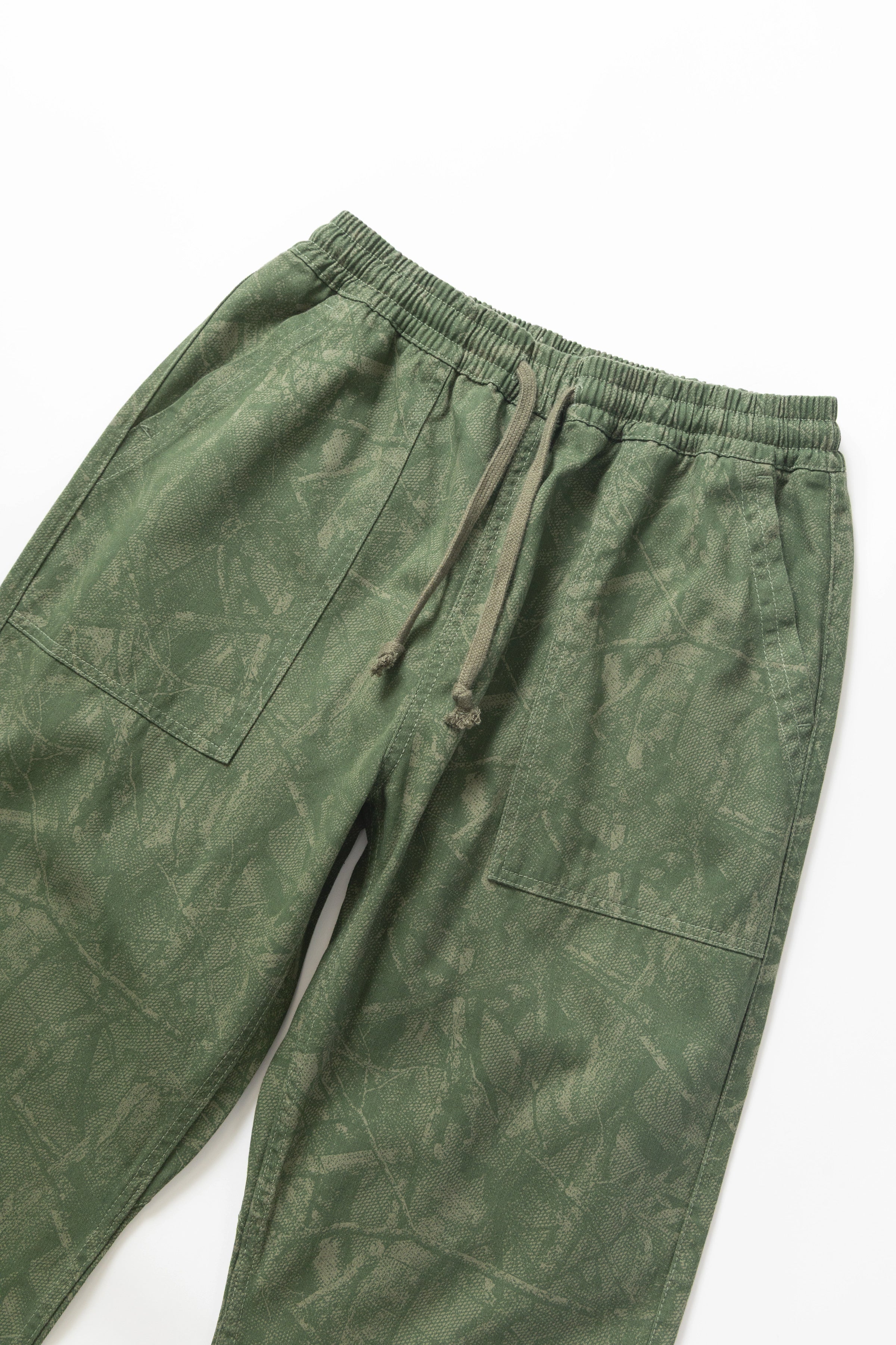 Xerox Camo Chef Pants - Olive - Image 2