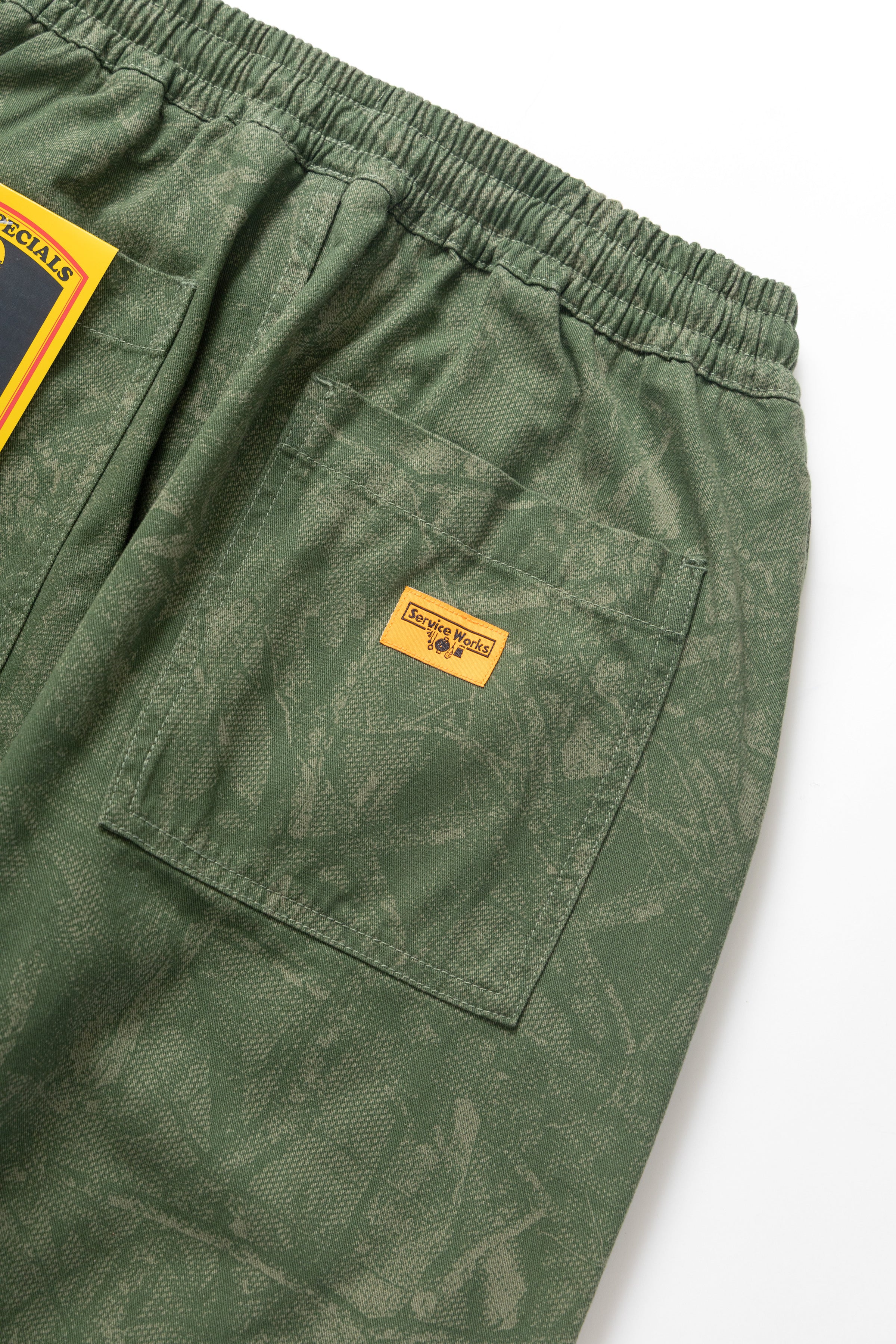 Xerox Camo Chef Pants - Olive - Image 5