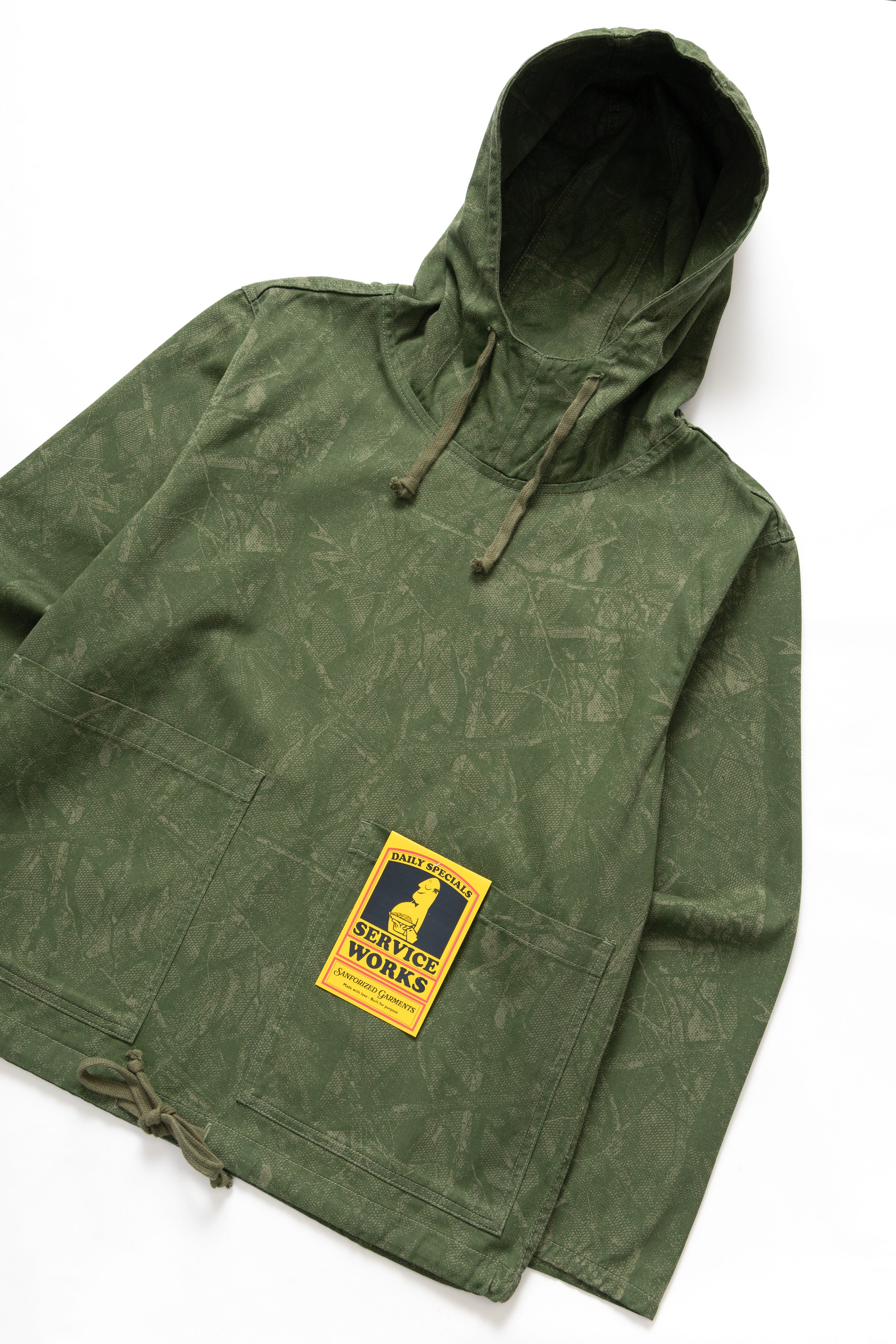 Xerox Camo Market Smock - Olive - Image 2