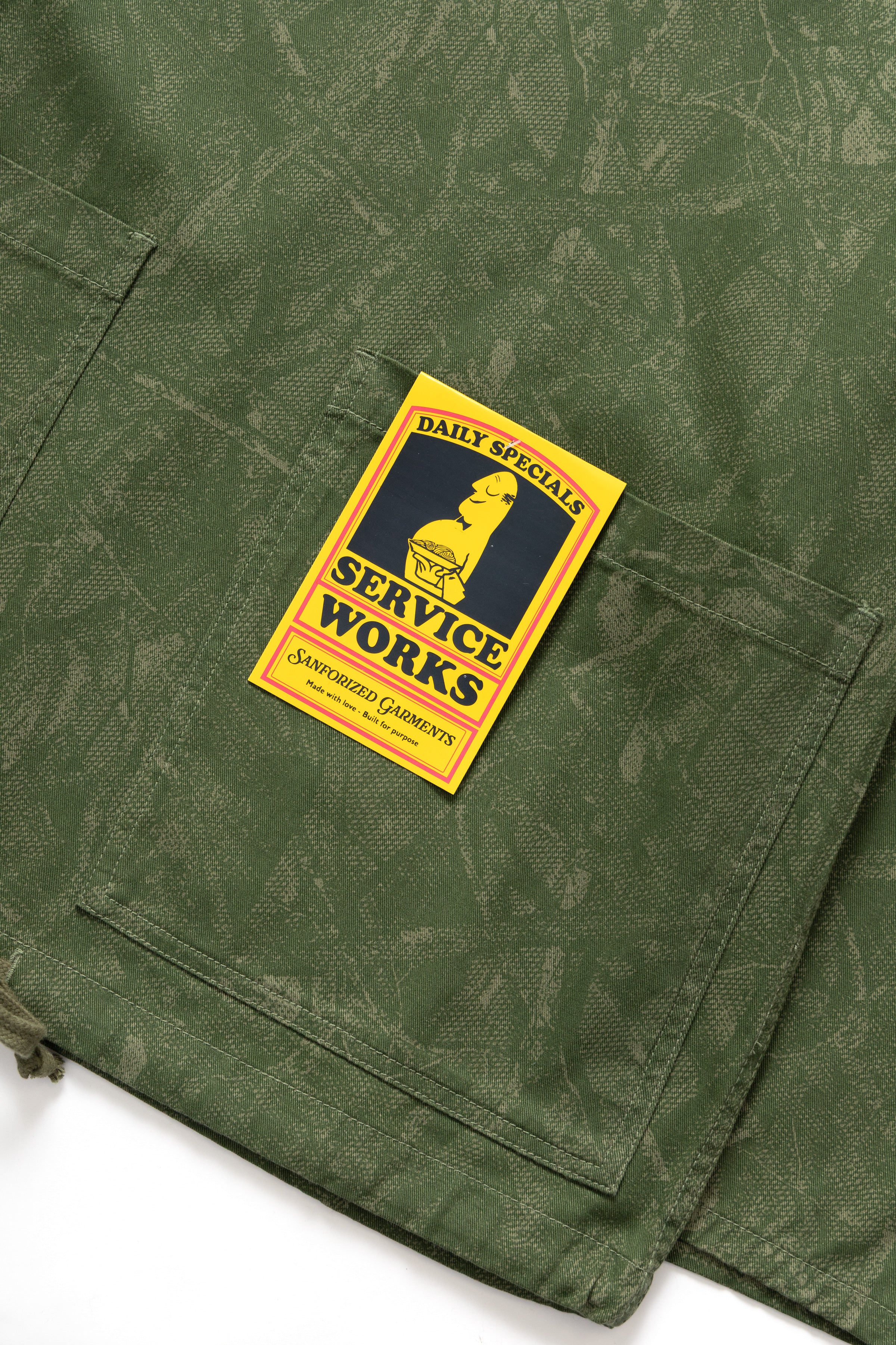Xerox Camo Market Smock - Olive - Image 3