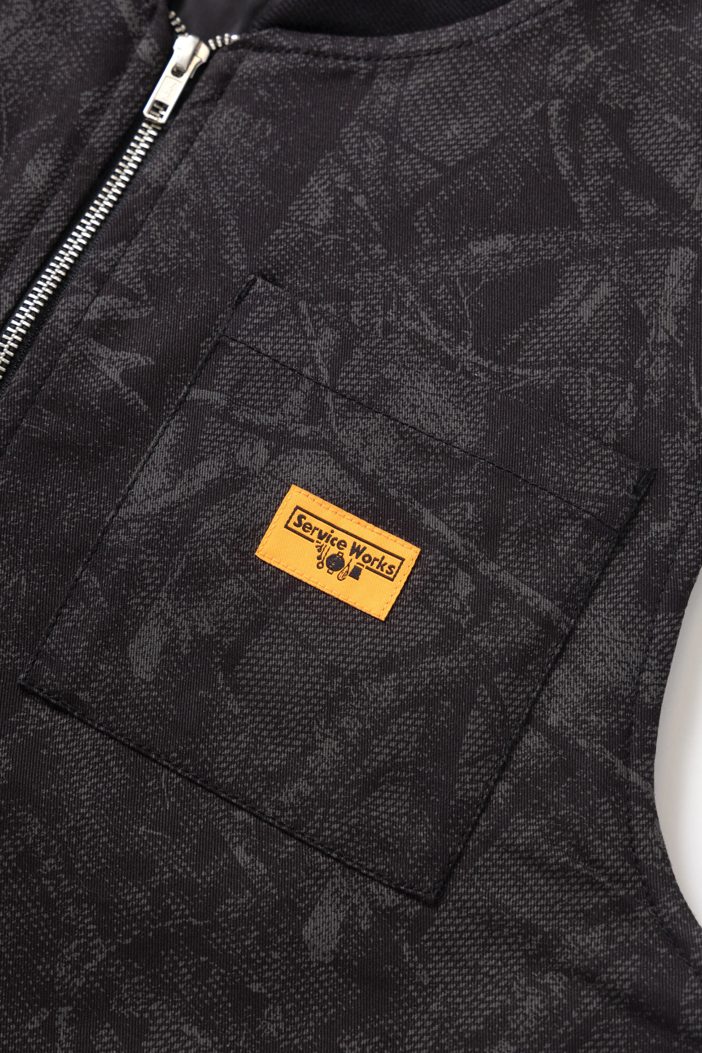Xerox Camo Padded Work Vest - Mono - Image 3