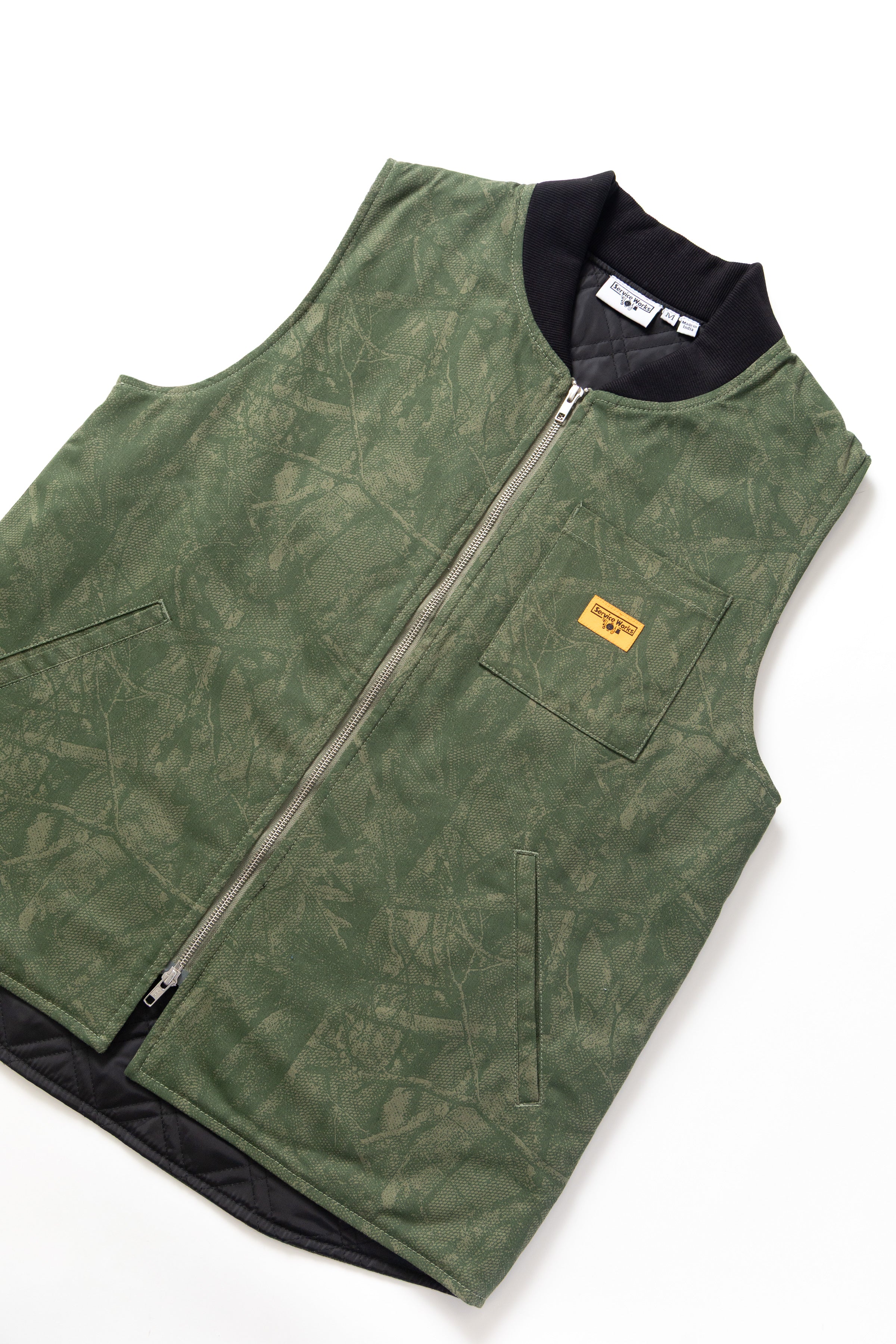 Xerox Camo Padded Work Vest - Olive - Image 2