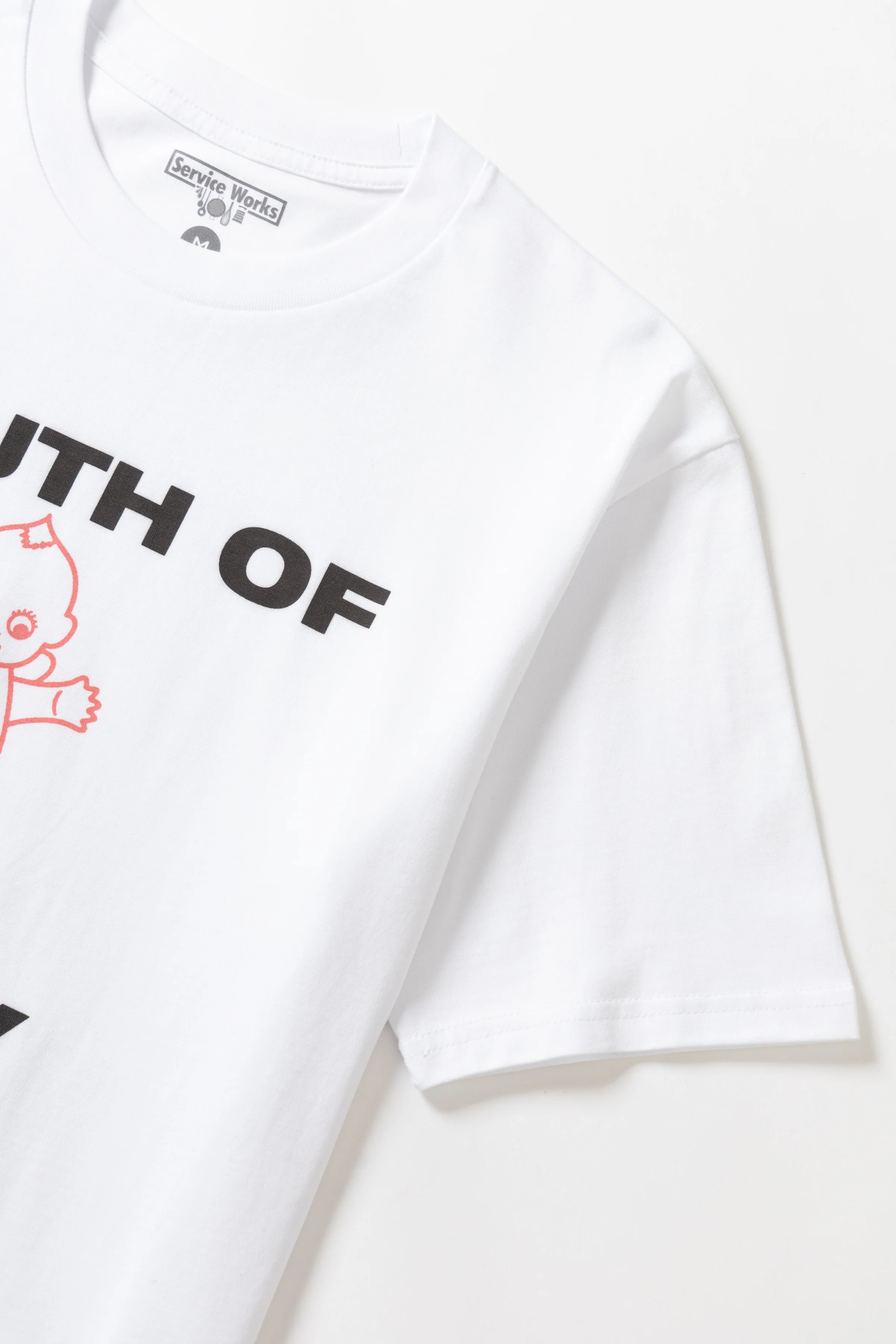 Kewpie Youth Tee - White - Image 4